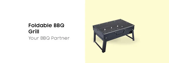 Foldable BBQ Grill