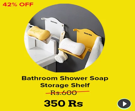 Bathroom Shower Soap Storage Shelf