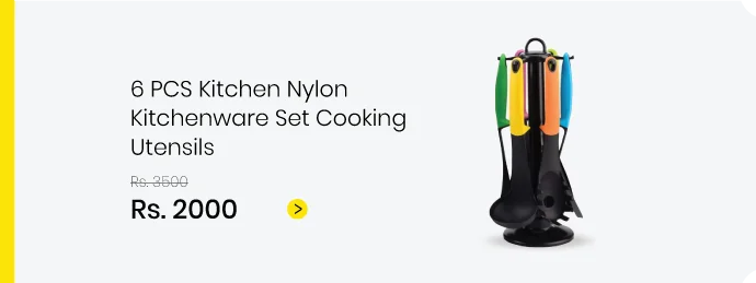 6 PCS Kitchen Nylon Kitchenware Set Cooking Utensils