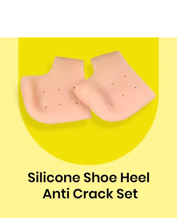 Soft Silicone Heels Protector Anti Crack Foot Spa Socks (Pair)
