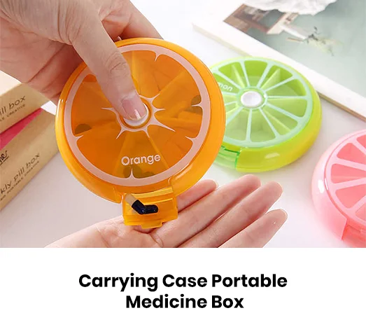 Carrying Case Portable Medicine Box