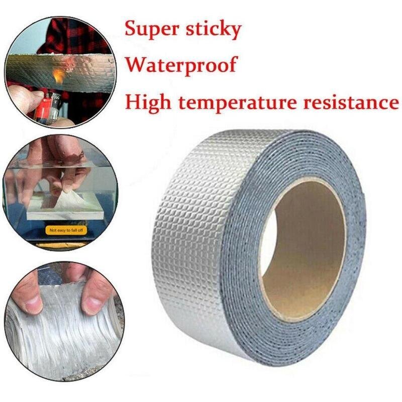 Super Strong Butyl Aluminum Foil Tape 1.5