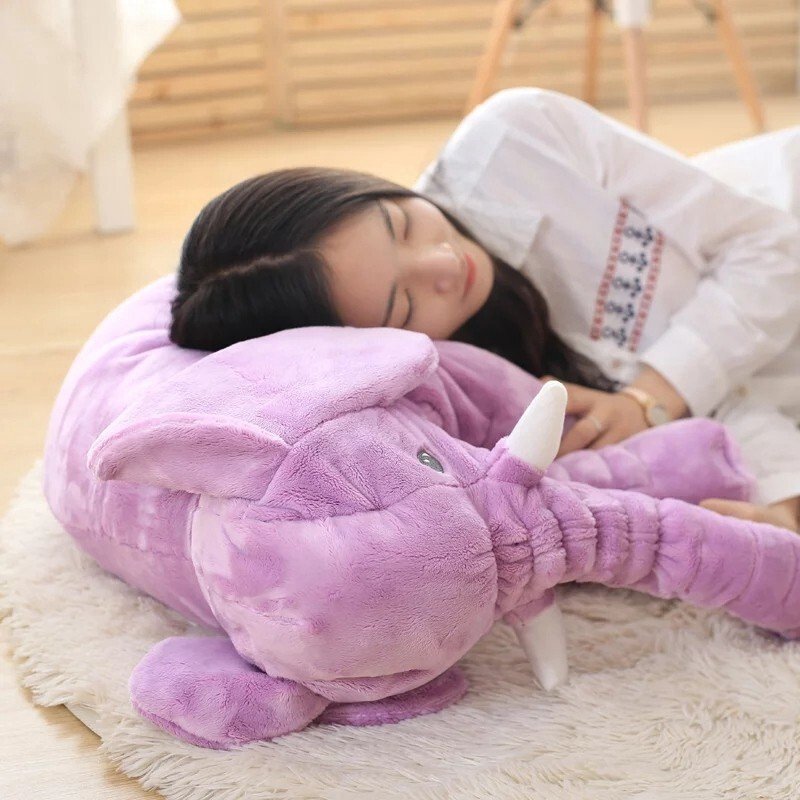 Elephant Toy Baby Sleeping Back Cushion