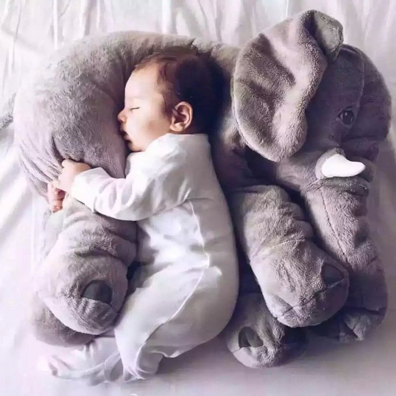 Elephant Toy Baby Sleeping Back Cushion