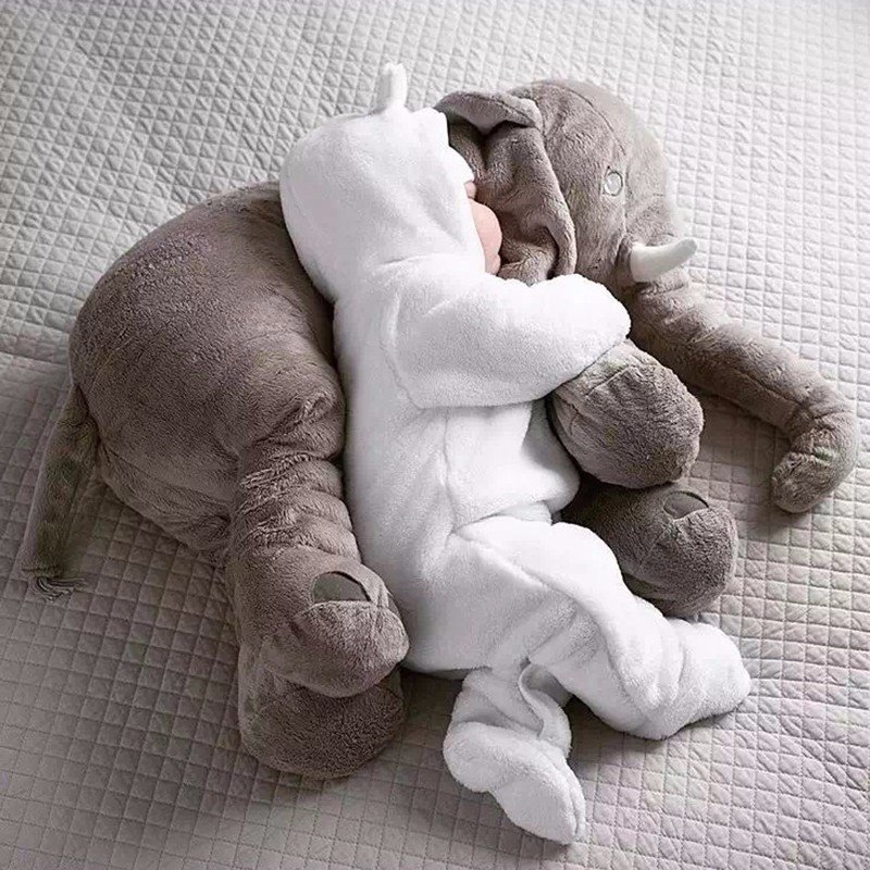 Elephant Toy Baby Sleeping Back Cushion