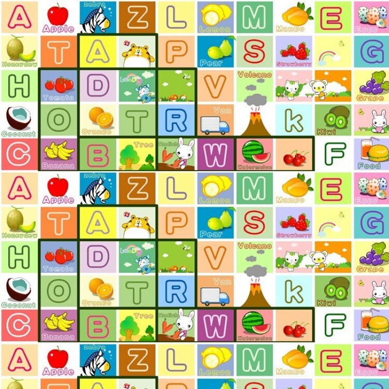 Soft Baby Play Mat Double Sided