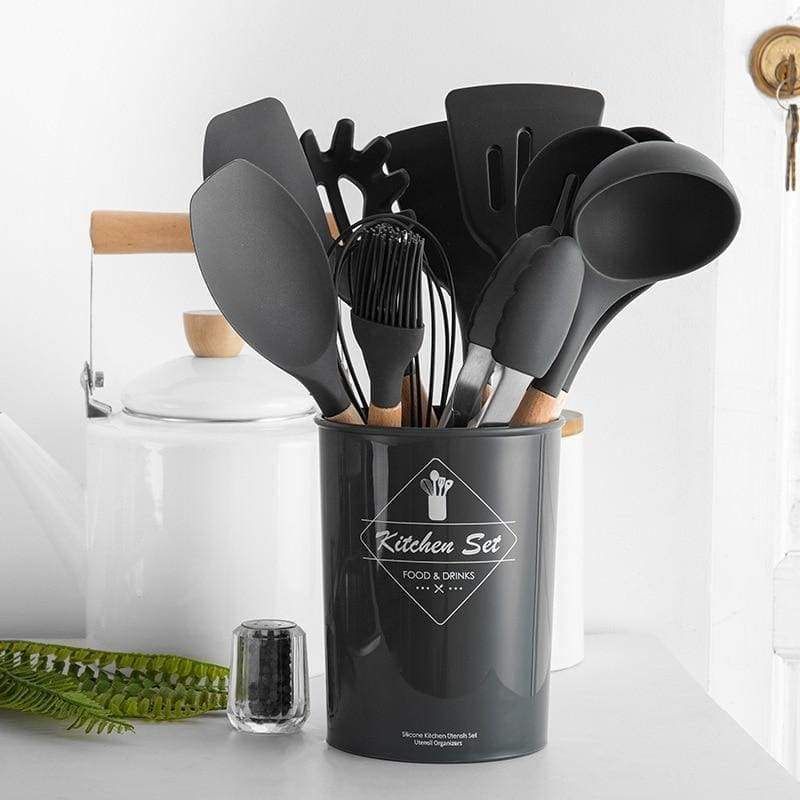 12PCS Silicone Kitchenware Cooking Utensils Set