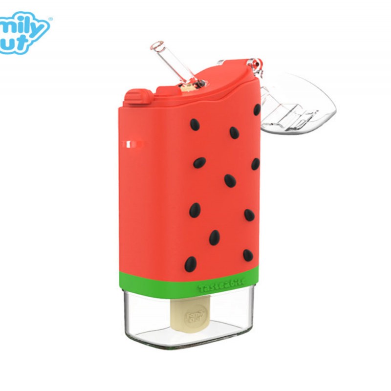 Ice Cream Shaped Water Bottle With Straw