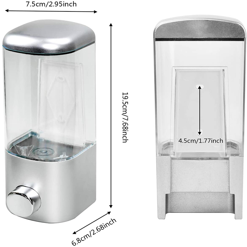 Buy wall mounted liquid soap dispenser 500ml at best price in Pakistan