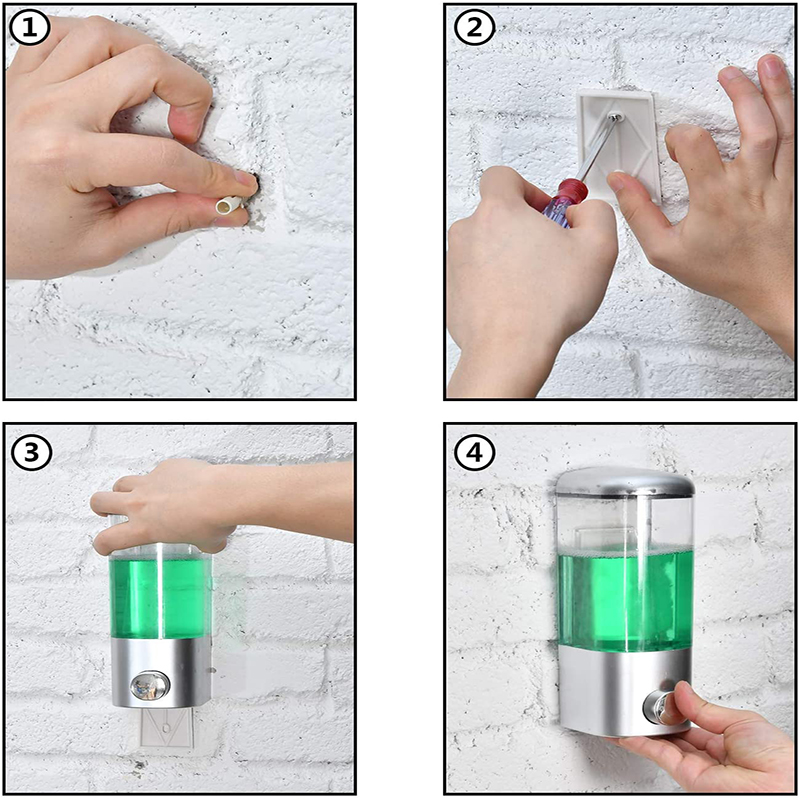 Wall Mounted Liquid Soap Dispenser 500ML