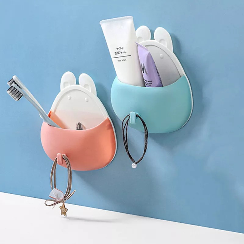 Rabbit Shape Wall Mounted Storage Shelf