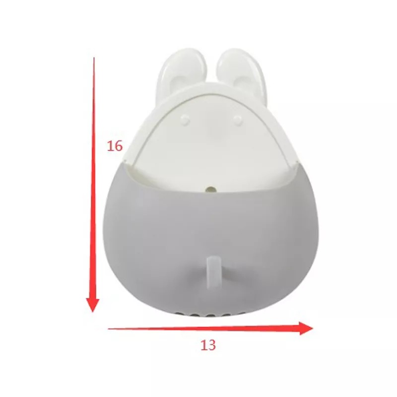 Rabbit Shape Wall Mounted Storage Shelf