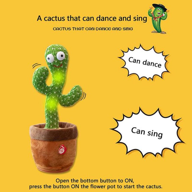Cute Dancing Singing and Talking Plush Toy