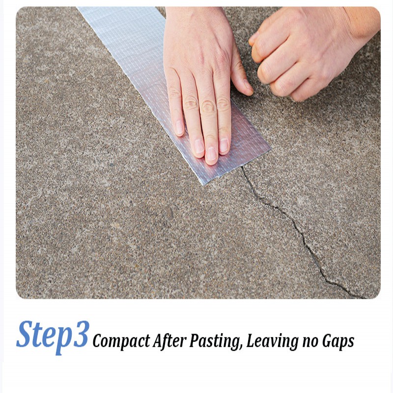 Leakproof Aluminum Foil Butyl Rubber Waterproof Tape
