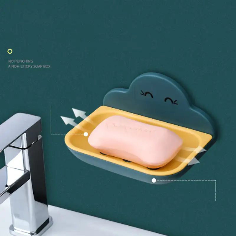 Cloud Shape Soap Dish Tray