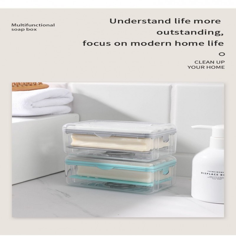 2 In 1 Foaming Box Soap Holder