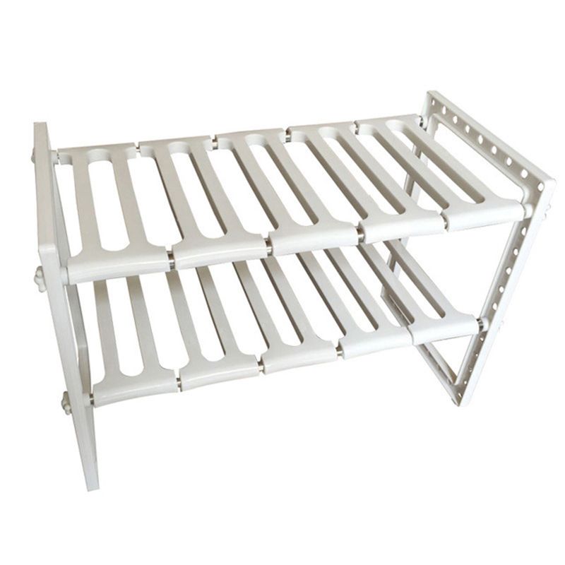 Expandable Adjustable Under Sink Shelf Storage Shelf for Kitchen Bathroom Rack Space Saving