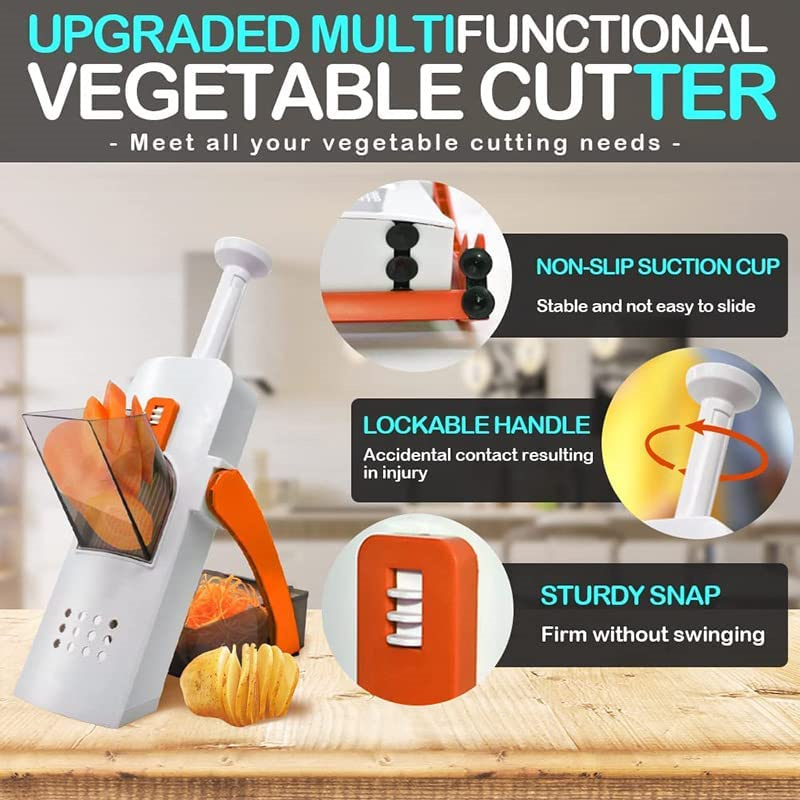 Multifunctional Vegetable Cutter Adjustable Grater Shredding Artifact Kitchen Slicing