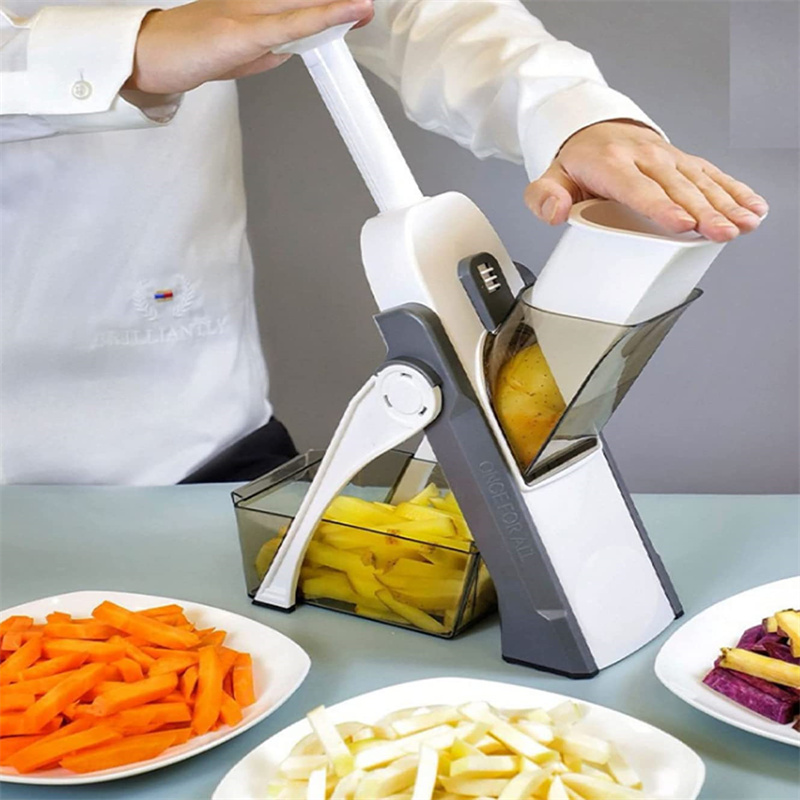Multifunctional Vegetable Cutter Adjustable Grater Shredding Artifact Kitchen Slicing
