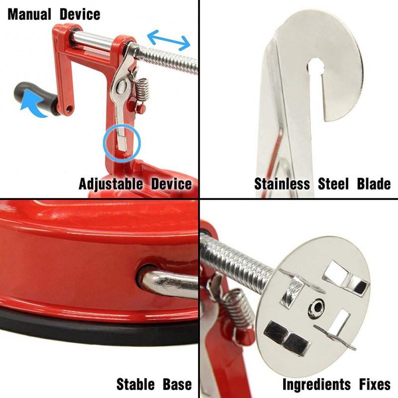 Potato Spiral Cutter Chips Carrot Cucumber Vegetable Fruit Slicer