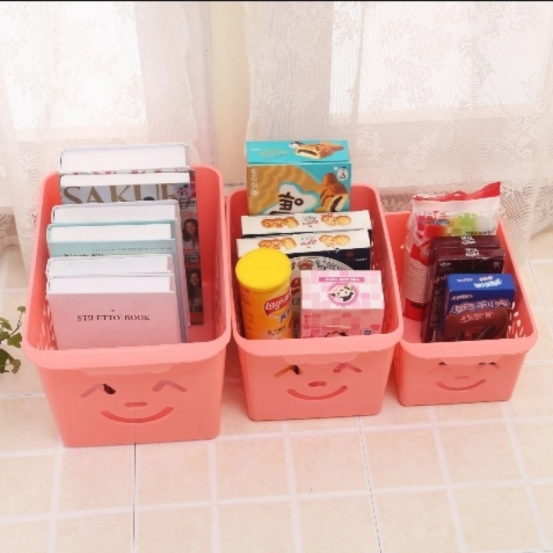 Smiley Organizer Basket