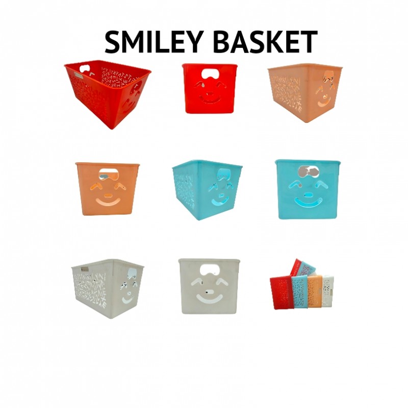 Smiley Organizer Basket