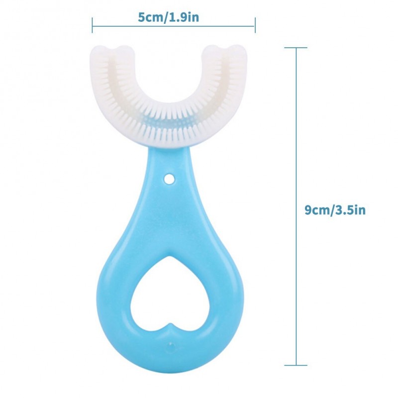 Silicone U Shaped Toothbrush for Kids