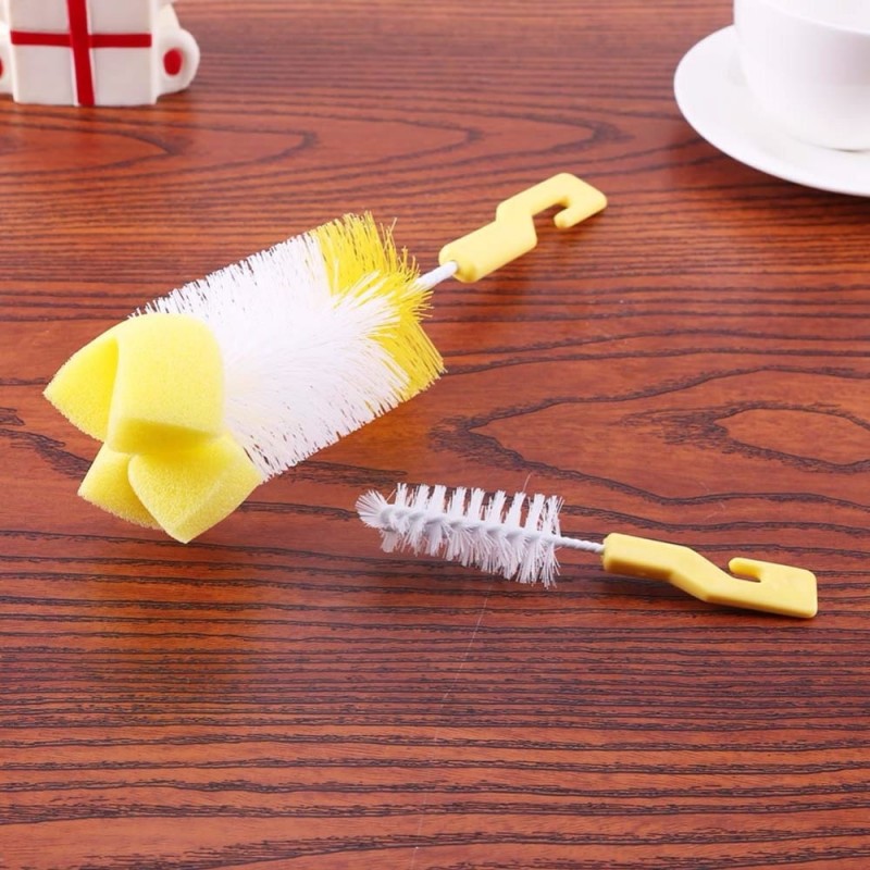 Buy baby feeder bottle cleaning brush set of 2 at best price in