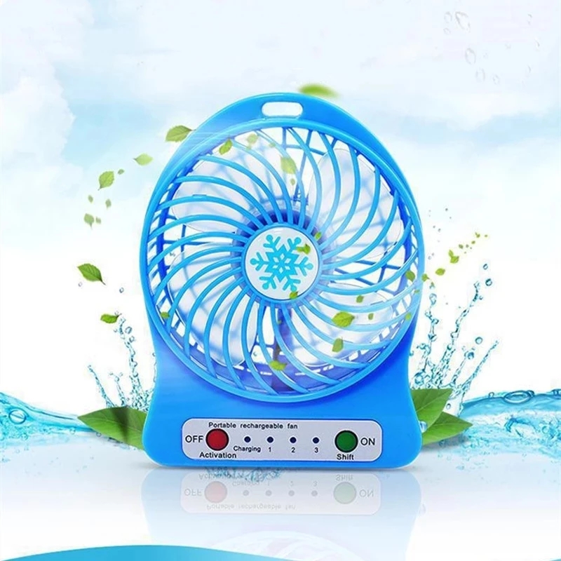 Rechargeable Multifunctional Portable Fan