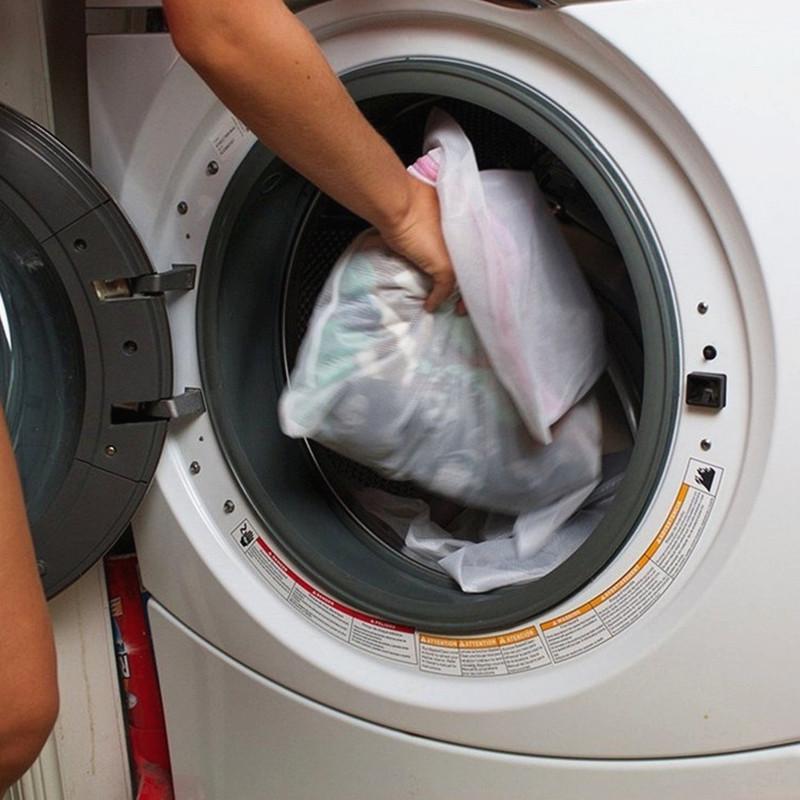 Laundry Washing Protector Net Mesh Bag Zipped
