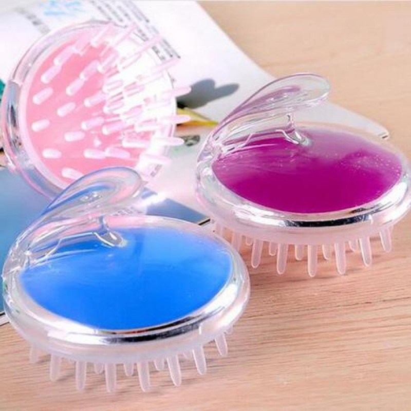 Silicone Head Massager Shampoo Scalp Massage Brush
