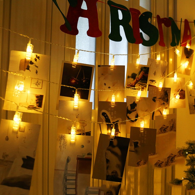 20 Led Photo Clip Fairy Light