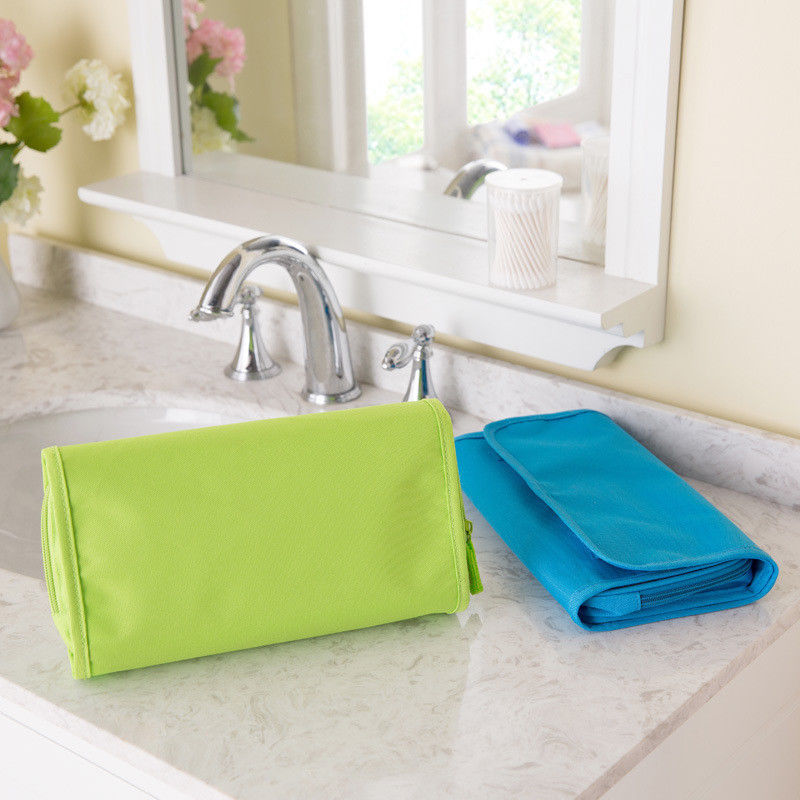 Portable Ladies Travel Toiletry Folding Hanging Wash Cosmetic Makeup Storage Bag