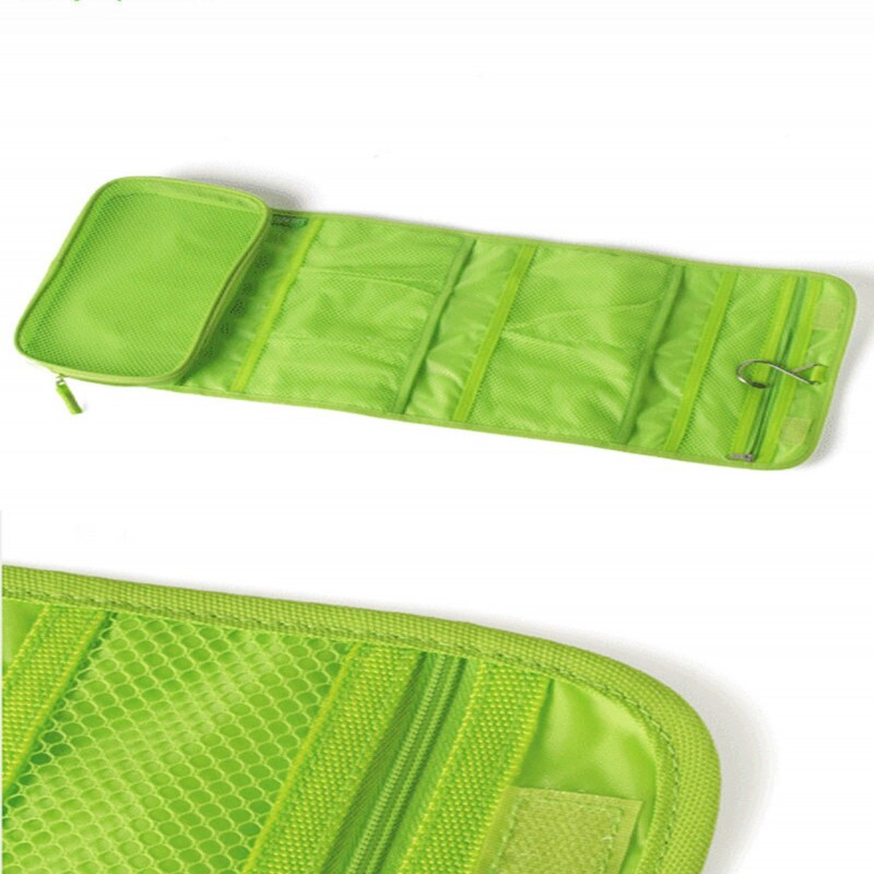 Portable Ladies Travel Toiletry Folding Hanging Wash Cosmetic Makeup Storage Bag