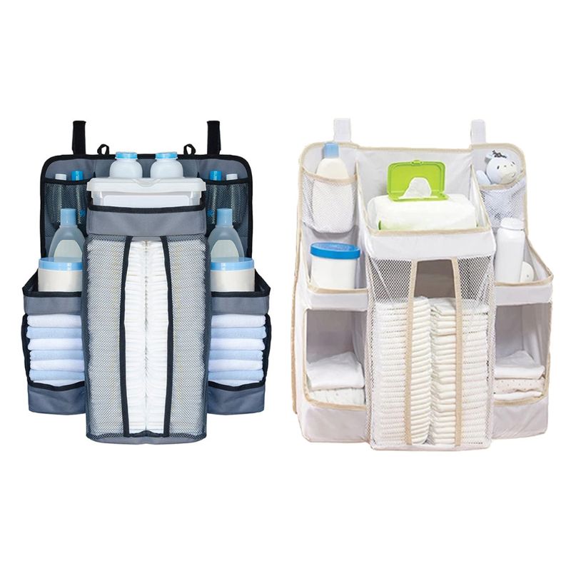 Hanging Baby Nursery Organizer Diaper Caddy