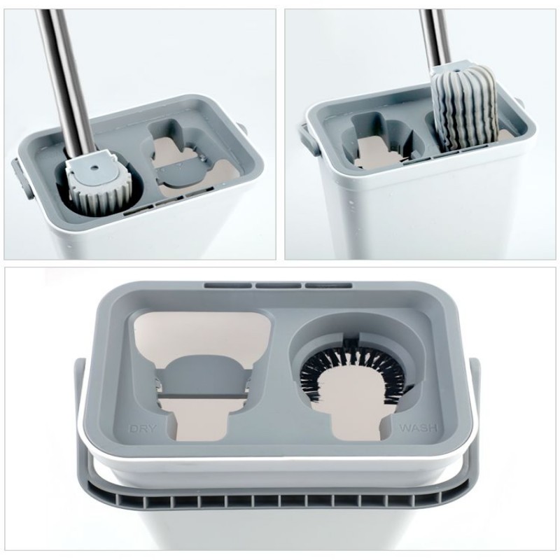 Household Cleaning High Quality Sponge Mop with Bucket Free Hand Washing