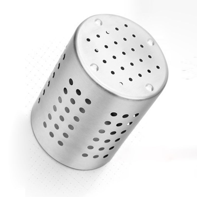 Stainless Steel Cutlery Holder Drainer Storage Spoon Chopsticks Organizer