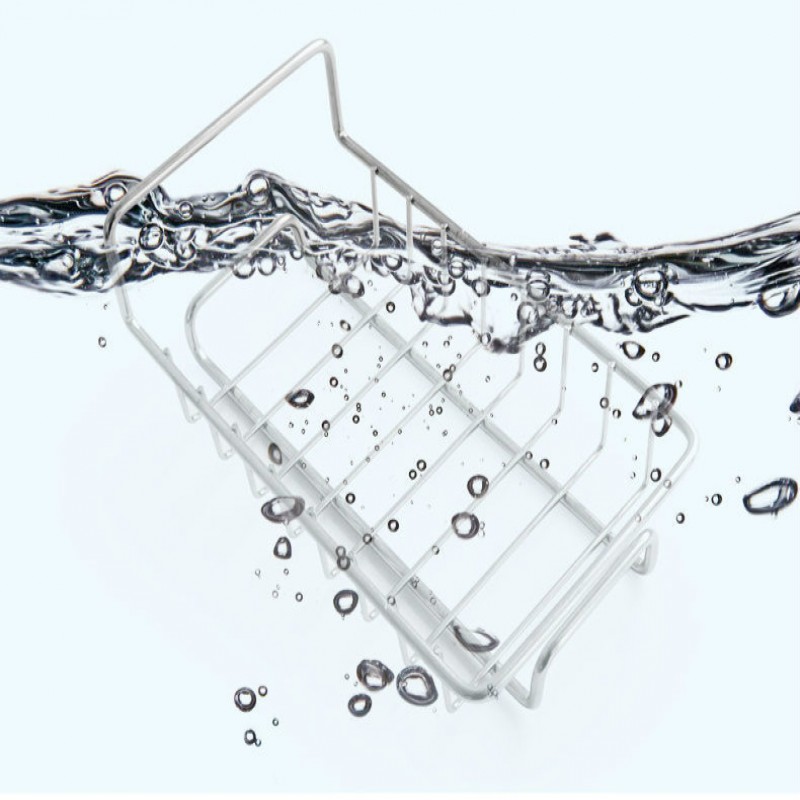 Stainless Steel Faucet Rack Kitchen Storage Shelf Sponge Dish