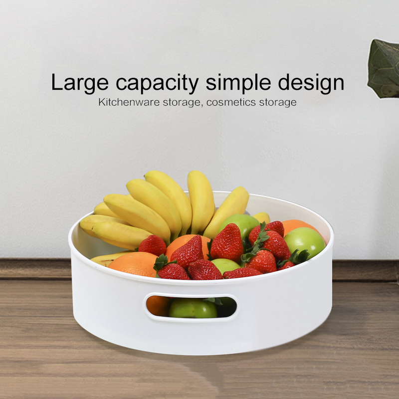 Desktop Non-Slip Rotating Storage Tray Multifunctional Plastic Storage Boxs