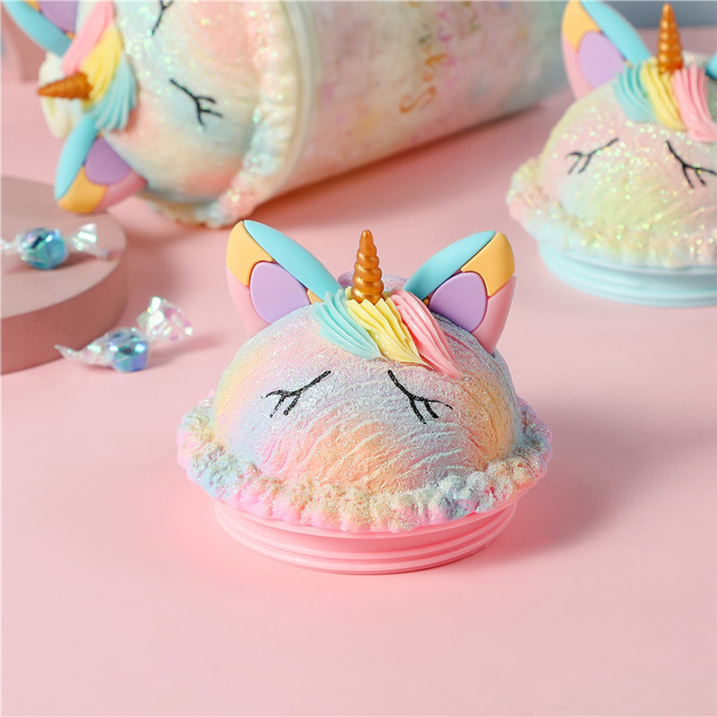 Korean Style Cute Water Bottle Unicorn Plastic Water Bottle With Straw