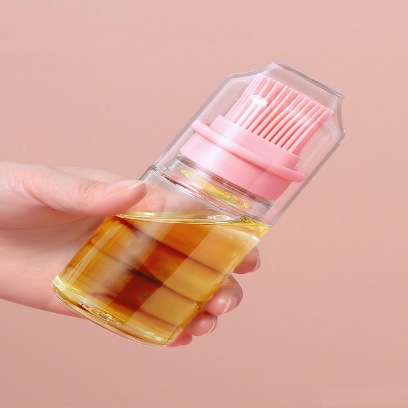 Silicone Barbecue Oiling Brush with Large Capacity Bottle