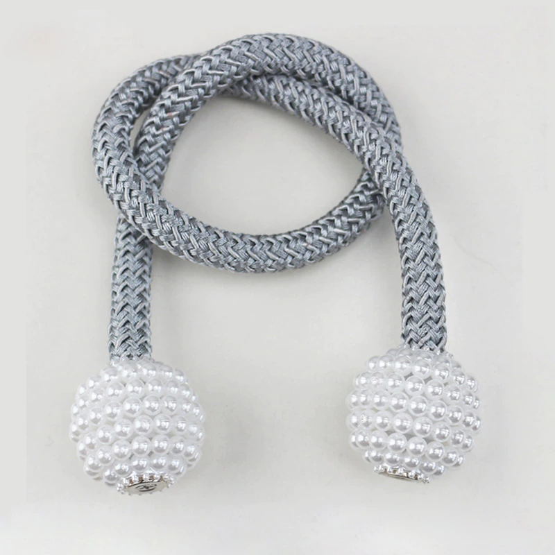 Pack of 2 (One Dollar Deal) Magnetic Curtain Holder Tieback