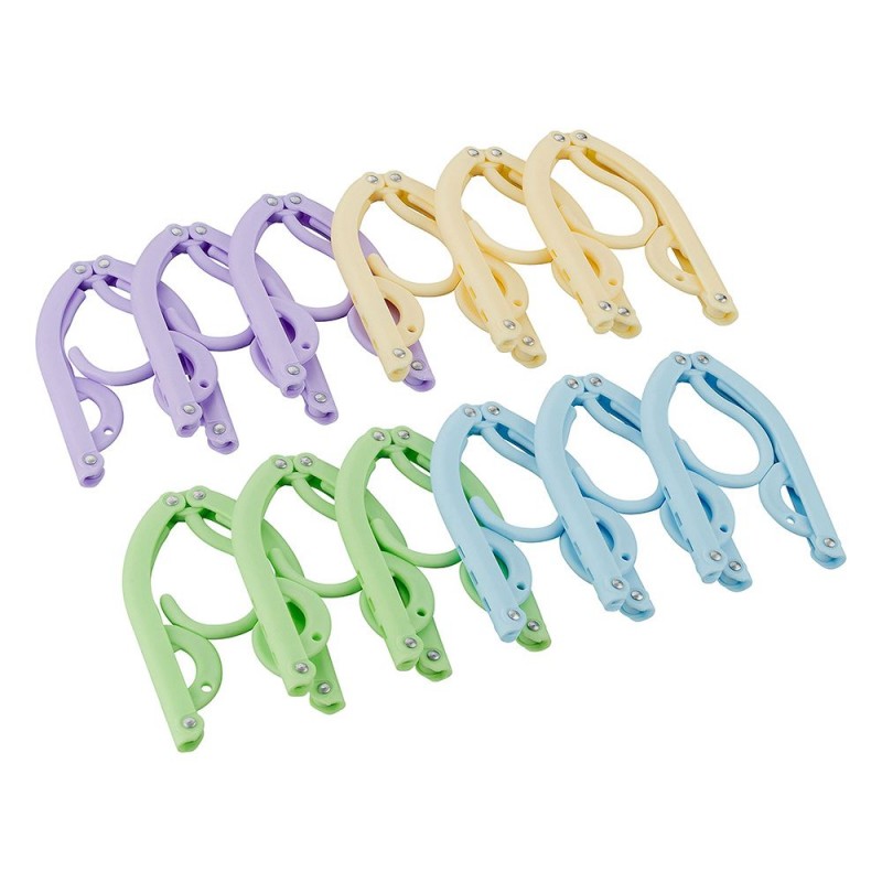 Multi Fold Travel Hanger, Portable Outdoor Non-Slip Hanger For Clothes