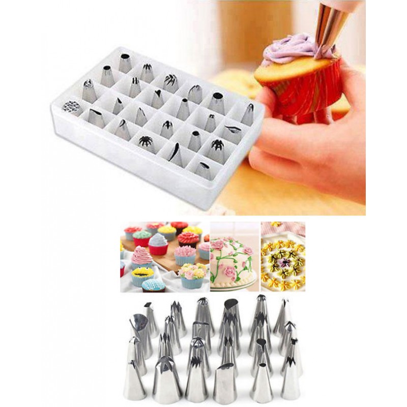 Cake Decorating Icing Piping Nozzles Set