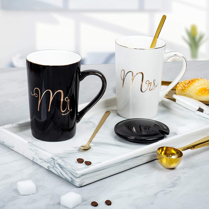 Couple Mark Coffee Cup For Gift