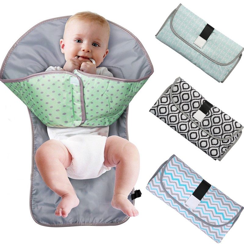Buy portable diaper changing pad waterproof foldable baby