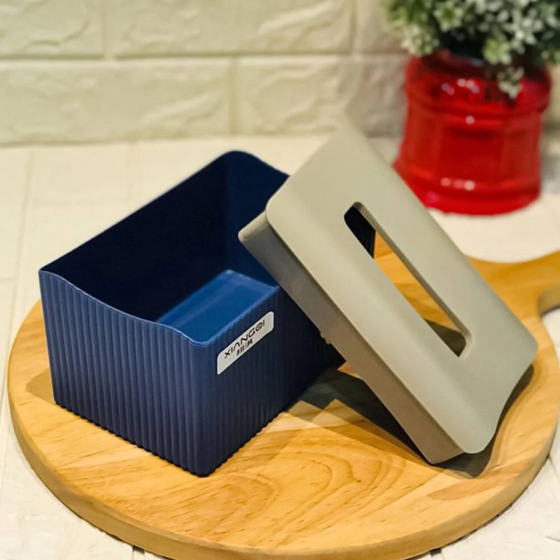 DESKTOP TISSUE BOX ORGANIZER