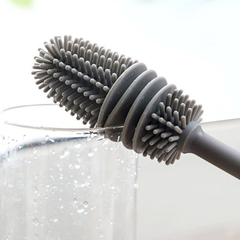 Long Handle Silicone Cleaning Brush