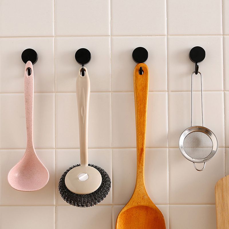 Pack Of 10 Strong Self Adhesive Wall Hooks