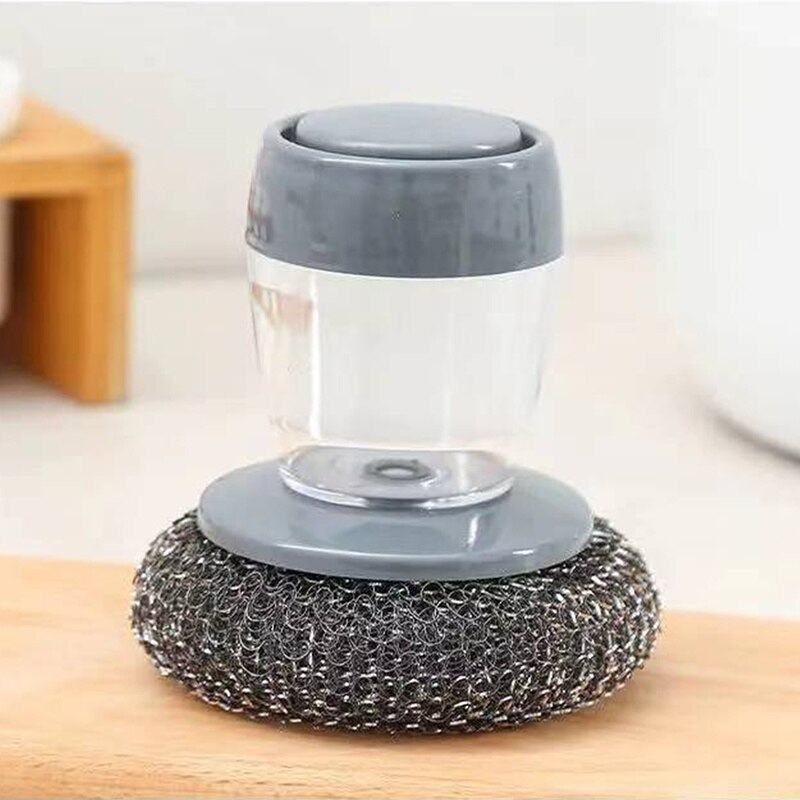 Soap Dispensing Palm Brush